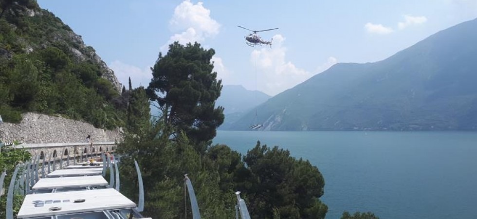 Ciclopedonale del Garda, tra un mese l'inaugurazione del tratto di Limone (ecco la gallery dei lavori)